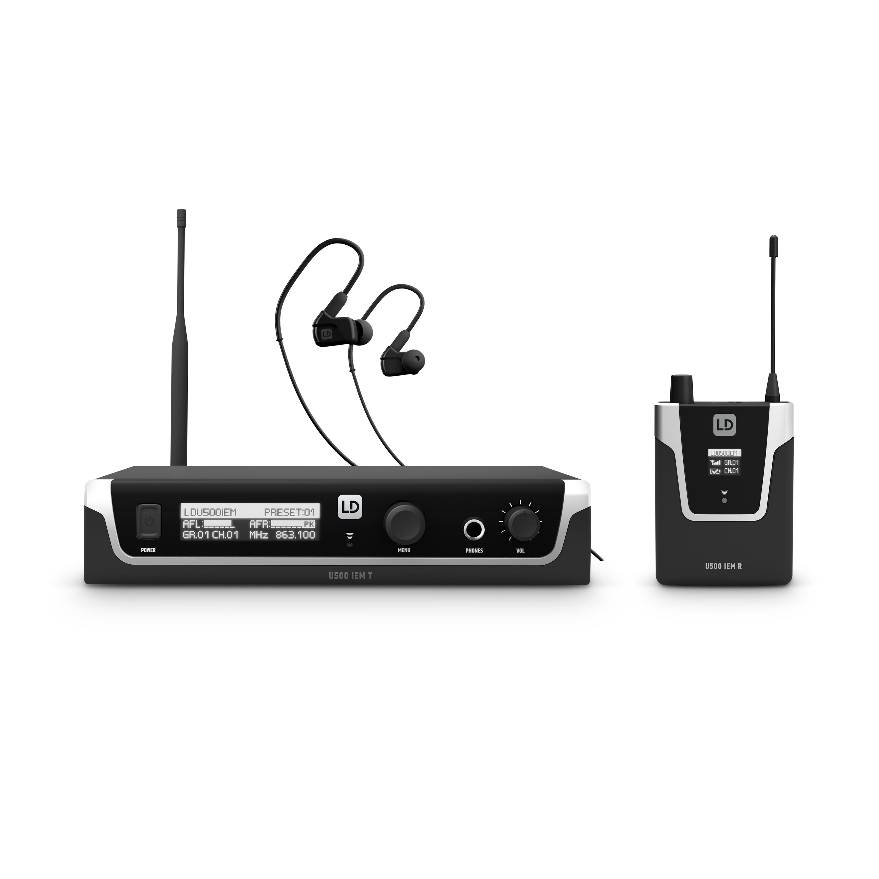 LD Systems U505 IEM HP - In-Ear Monitoring-System