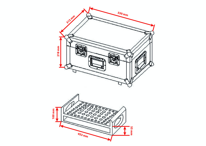 Tego Pro Case Stacking für 48x konische Trussverbinder