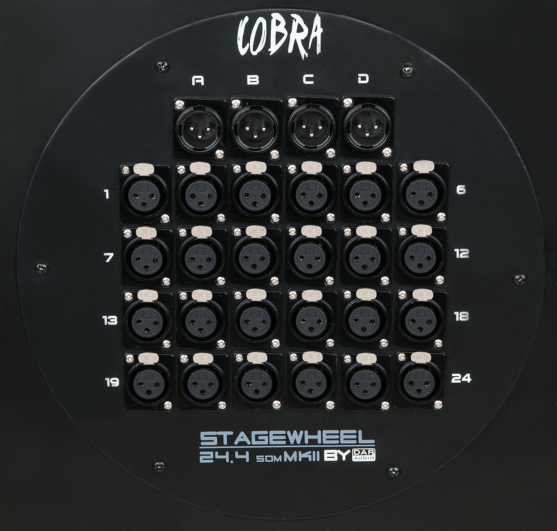 DAP-Audio CobraX Stagewheel 24/4 50m